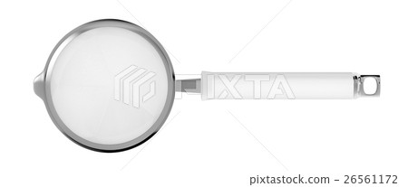 Tea strainer isolated on white Tea strainer isolated on white 26561172