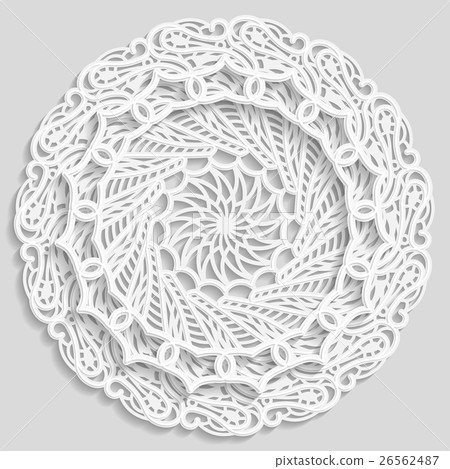 3D Mandala, decorative flower,decorative snowflake 26562487