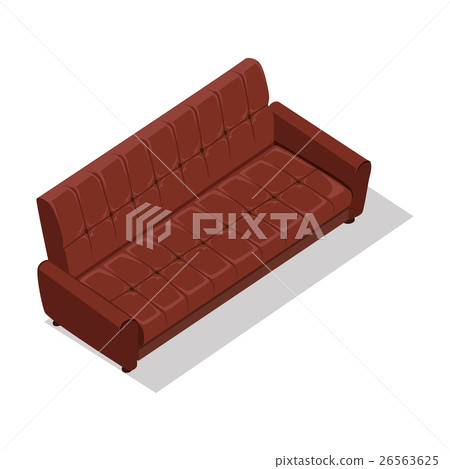 Luxury Leather Sofa. For Modern Room Reception 26563625