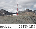 Cellular tower on top of the mountain. The height 26564153