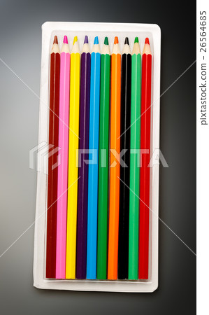 Set of new colourful pencils 26564685