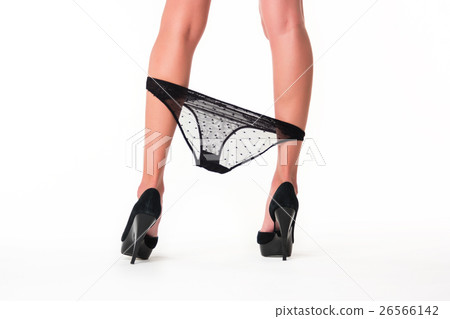 Panties and legs on heels. Panties and legs on heels. 26566142
