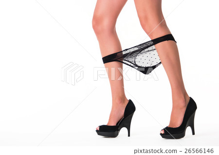 Legs on heels and panties. Legs on heels and panties. 26566146