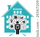 Back to school. School days. 26567209