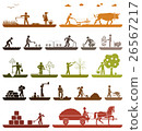 Agricultural work and life on farm 26567217