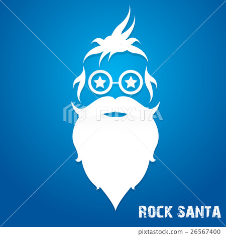 Christmas hipster greeting card 26567400