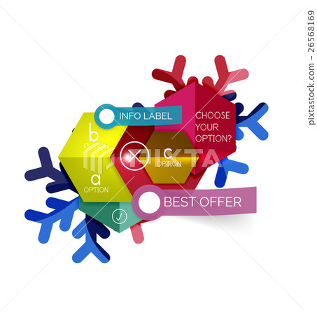 Christmas infographic business templates 26568169