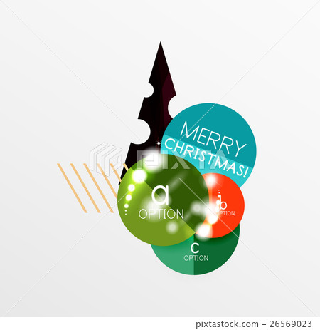 Vector Christmas label or price tag sticker Vector Christmas label or price tag sticker 26569023