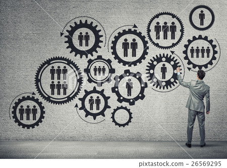 Business working mechanism Business working mechanism 26569295