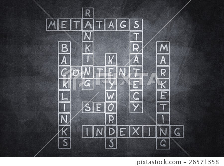 Chalk drawn crossword Chalk drawn crossword 26571358