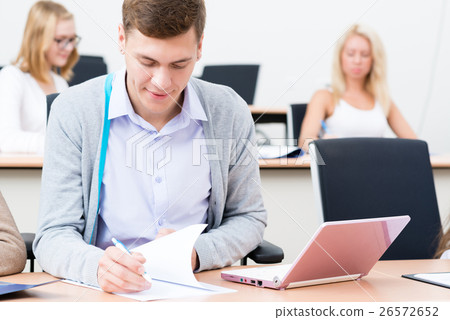 student in the classroom 26572652