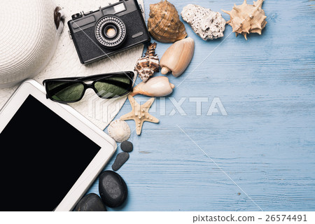 Summer objects for vacation Summer objects for vacation 26574491