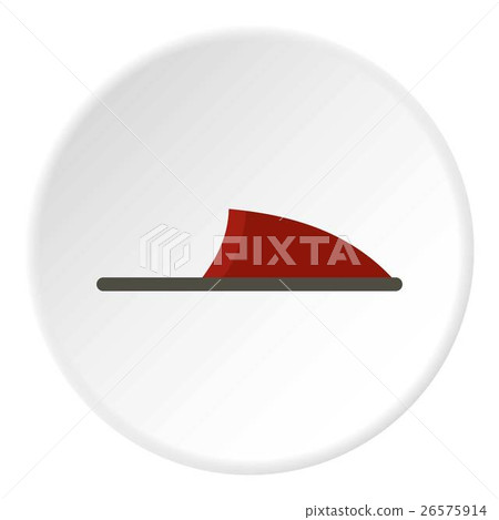 Slipper icon, flat style 26575914