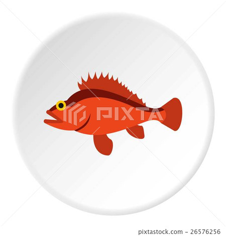 Ruff icon, flat style - Stock Illustration [26576256] - PIXTA