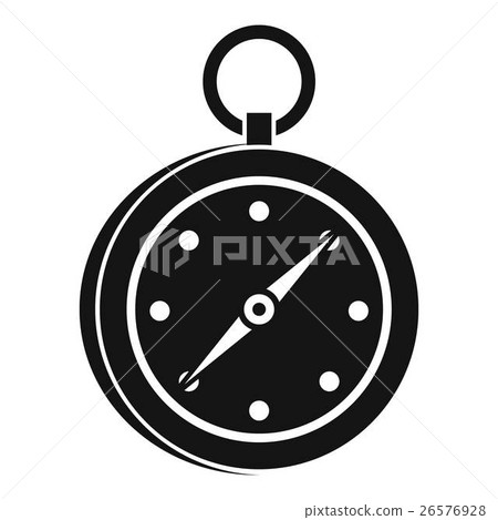 Compass icon, simple style Compass icon, simple style 26576928