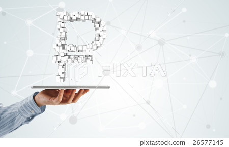 Electronic business concept Electronic business concept 26577145