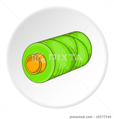 Spool icon, flat style 26577544