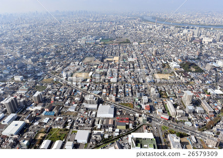 守口市，大阪府鳥瞰圖 26579309