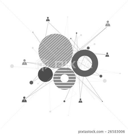 Abstract human connection - Stock Illustration [26583006] - PIXTA