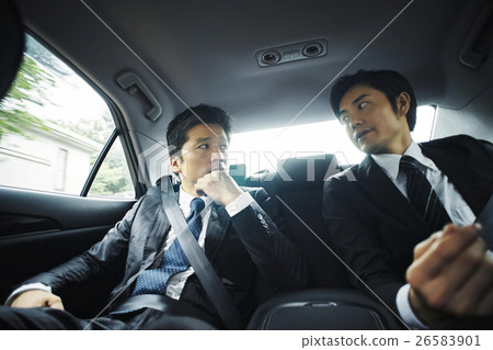 Businessman in the car 26583901