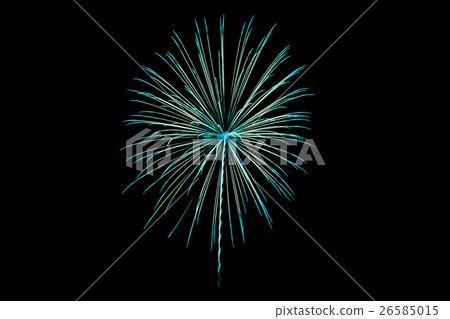 Colorful new year fireworks over dark sky Colorful new year fireworks over dark sky 26585015