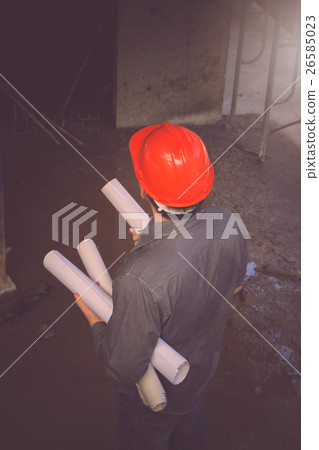 Engineer and Architect working  26585023