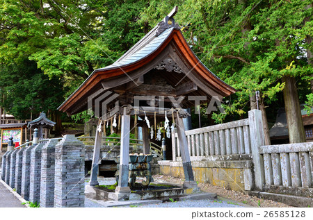 Nagano Suwa Taisha Shrine Co., Ltd. Honmyou entrance gate gate (2016.10) 26585128