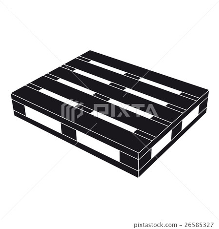 wooden pallet black symbol wooden pallet black symbol 26585327