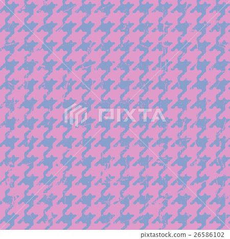 Seamless pattern of hidden hound's check 26586102