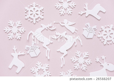 Flat lay Christmas composition 26588207