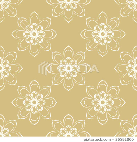 Floral Fine Seamless Pattern Floral Fine Seamless Pattern 26591800