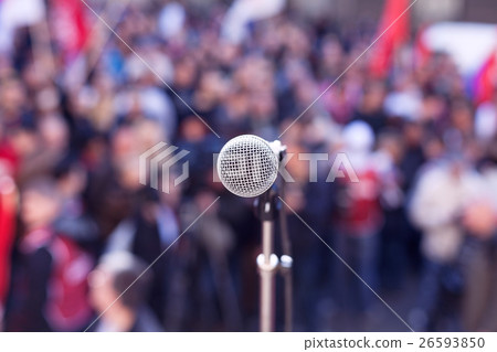 Political protest. Demonstration. 26593850