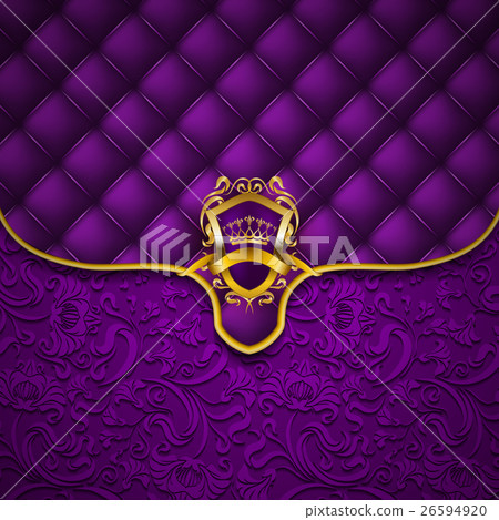 Elegant golden frame banner 26594920