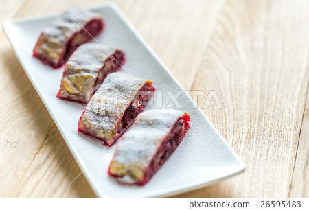 Cherry strudel 26595483