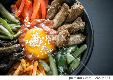 Bowl of bibimbap Bowl of bibimbap 26595651