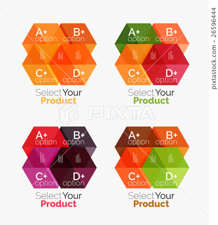 Business geometric layouts with option text Business geometric layouts with option text 26596444