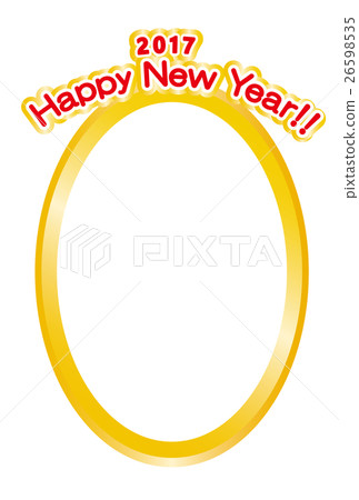 Photo frame New Year cards 2017 HappyNewYear 26598535