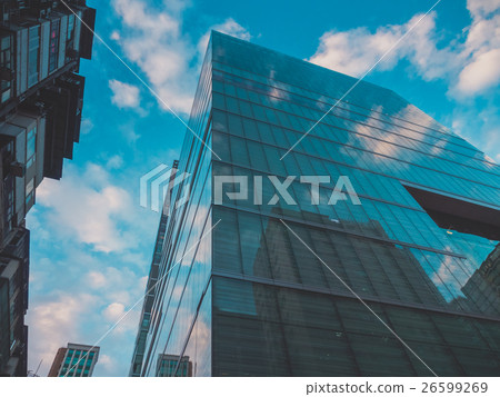 Skyscraper Buildings and Sky View Skyscraper Buildings and Sky View 26599269