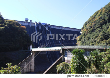 Shukubo dam as seen from Sanwa Ishigyo Park 26600012