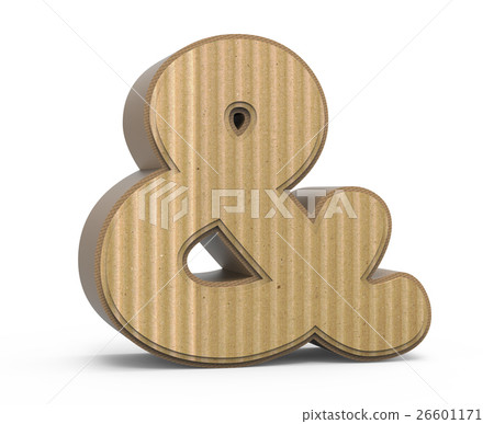 corrugated ampersand mark 26601171