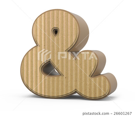 corrugated ampersand mark 26601267