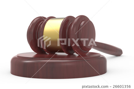 3D rendering gavel 26601356