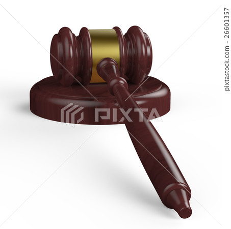 3D rendering gavel 26601357