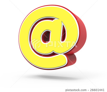 yellow at mark - Stock Illustration [26601441] - PIXTA