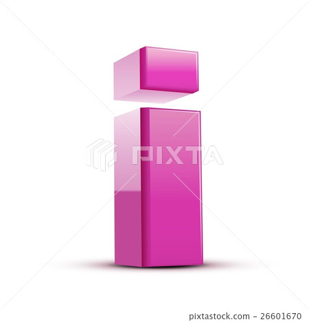 lowercase light pink letter I lowercase light pink letter I 26601670
