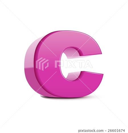 lowercase light pink letter C lowercase light pink letter C 26601674