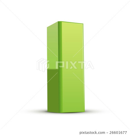 lowercase grass green letter L - Stock Illustration [26601677] - PIXTA