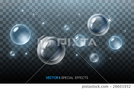 blue bubble material 26601932