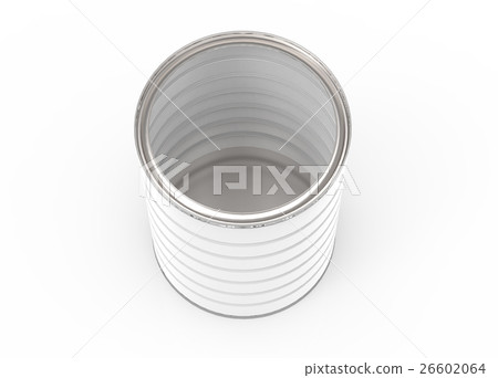 blank metal can 26602064
