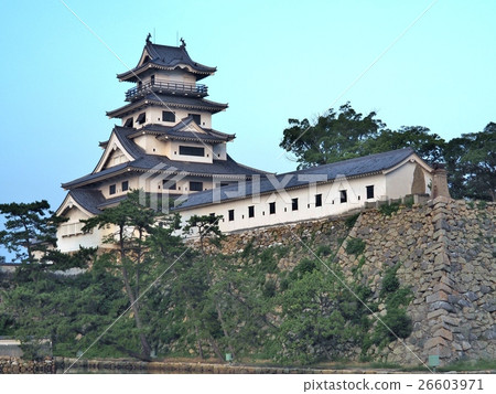 Imabari Castle in Ehime Prefecture, Japan. Imabari Castle in Ehime Prefecture, Japan. 26603971